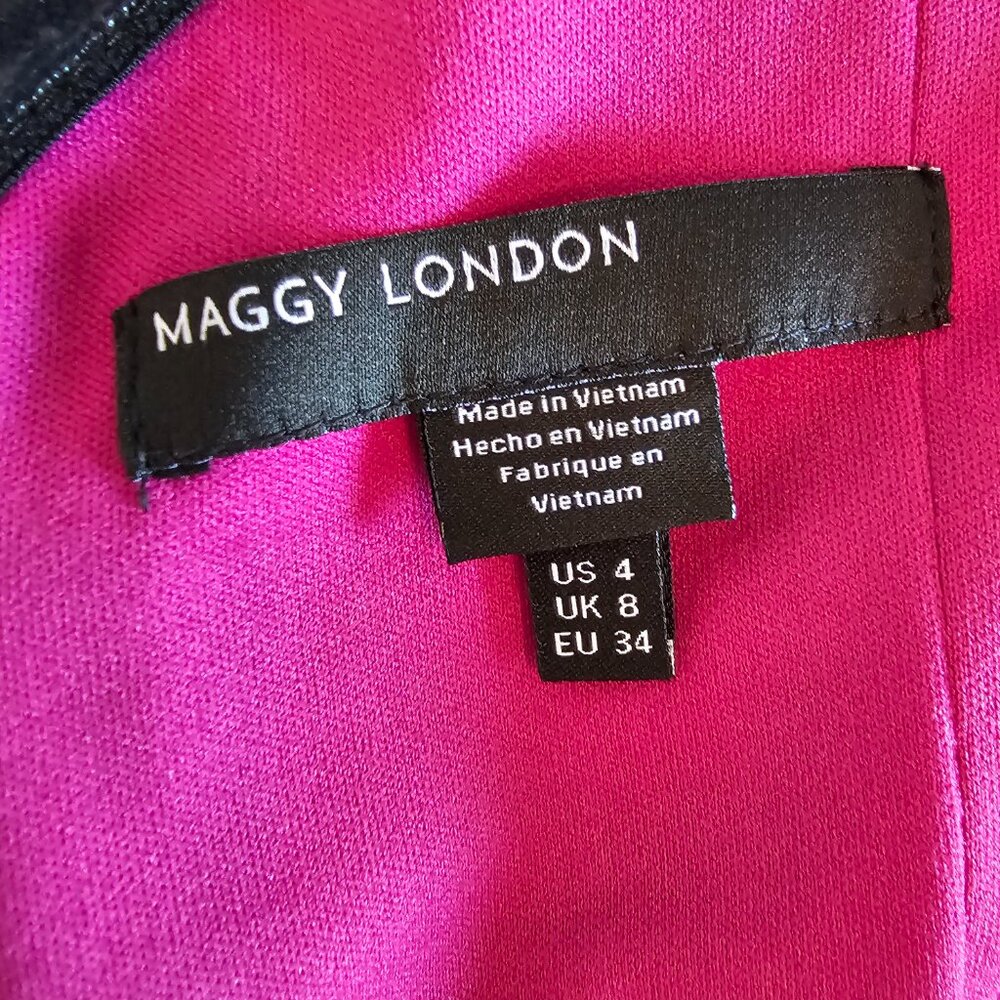 Maggy London Gianna jumpsuit size 4 in Orchid Pink - Picture 6 of 6